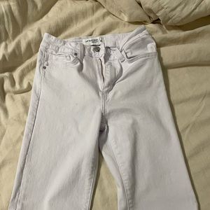 white jeans